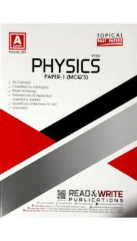 A/L Physics Paper - 1 MCQ;s (Topical)  Article No. 291